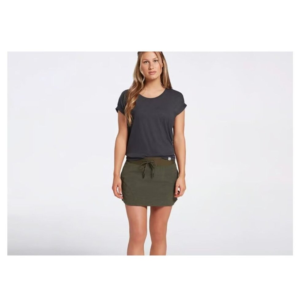 Alpine Design Water Skort Forest Night Zip Rear Pocket Army Green Size X-Large